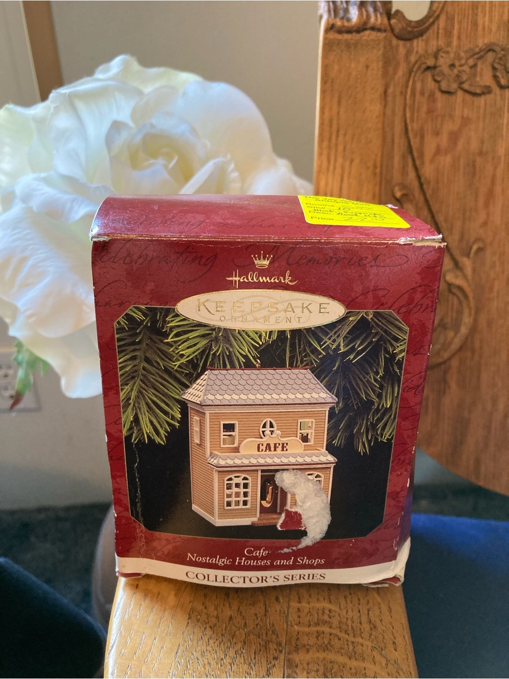 Hallmark Ornament "Cafe" Collector's Series Nostalgic Houses